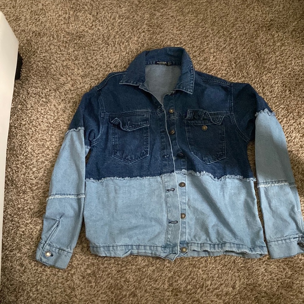 Two toned Jean jacket